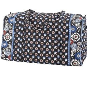 Vera Bradley Large Travel Duffle Bag - Night Owl
